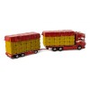 Tekno 82667 Scania CS Highline Truck with Trailer with Straw Load - Vandemoortel - Scale 1:50