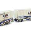 Tekno 82811 - Scania NG R Truck with Trailer Sweden Combo - LBC Karlskoga - Scale 1:50