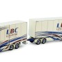 Tekno 82811 - Scania NG R Truck with Trailer Sweden Combo - LBC Karlskoga - Scale 1:50