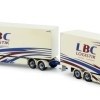 Tekno 82811 - Scania NG R Truck with Trailer Sweden Combo - LBC Karlskoga - Scale 1:50
