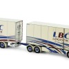 Tekno 82811 - Scania NG R Truck with Trailer Sweden Combo - LBC Karlskoga - Scale 1:50