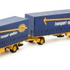 Tekno 82861 - Volvo F88 4x2 Rigid Truck with Curtainside Trailer - ASG Sigurd Andersson - Scale 1:50
