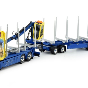 Tekno 82906 Scania NG R Highline Swedish Wood Transporter - The Convoy Movie - Svenke Transport - Scale 1:50