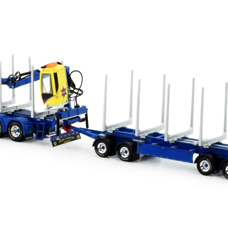 Tekno 82906 Scania NG R Highline Swedish Wood Transporter - The Convoy Movie - Svenke Transport - Scale 1:50