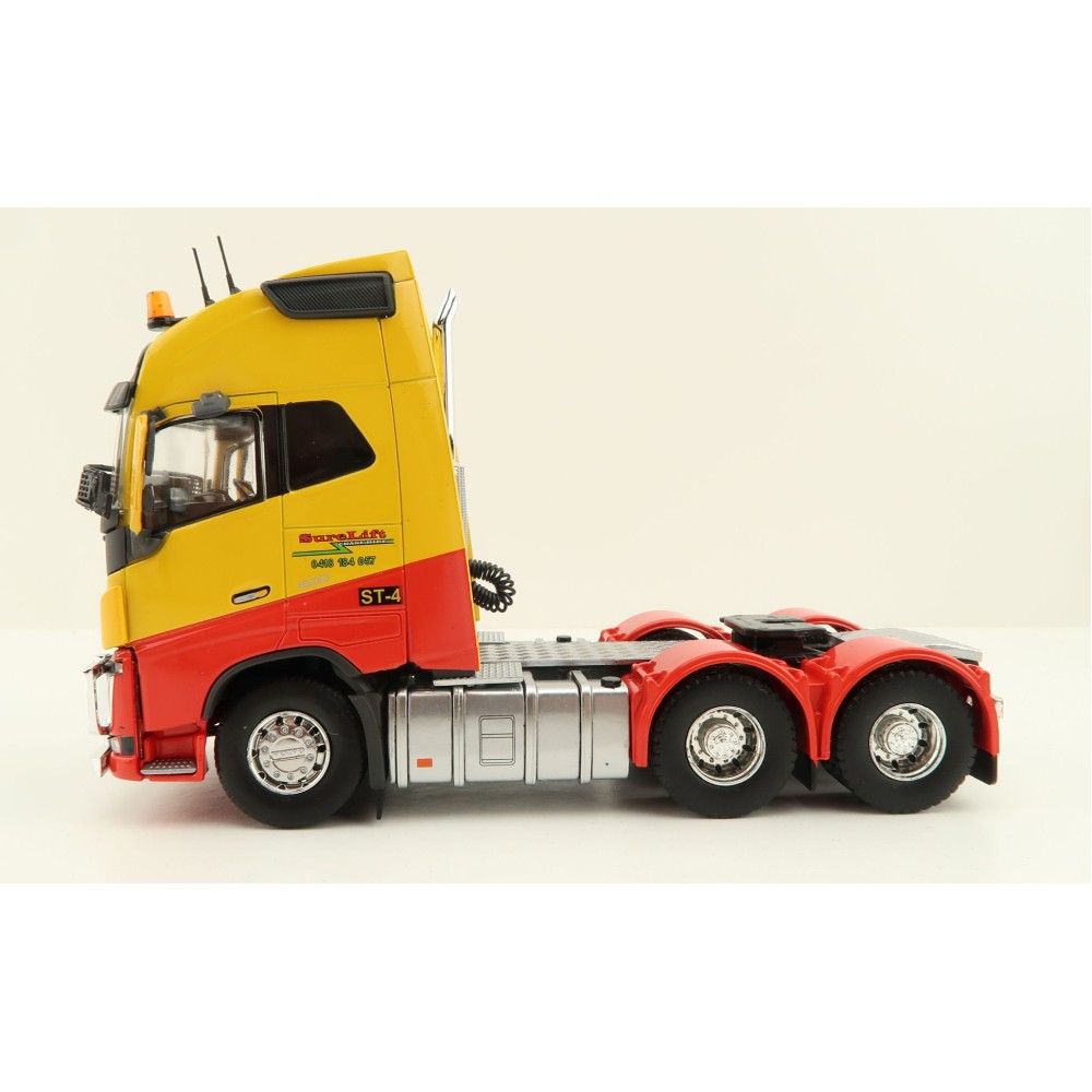 Tekno 82953 - Volvo FH04 Globetrotter XL 6x4 RHD Truck - Surelift Crane Hire - Scale 1:50