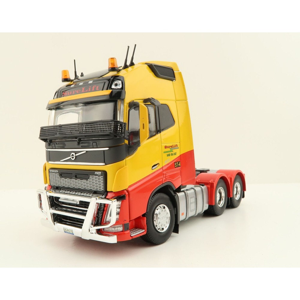 Tekno 82953 - Volvo FH04 Globetrotter XL 6x4 RHD Truck - Surelift Crane Hire - Scale 1:50