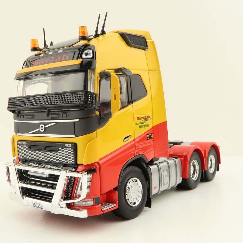 Tekno 82953 - Volvo FH04 Globetrotter XL 6x4 RHD Truck - Surelift Crane Hire - Scale 1:50