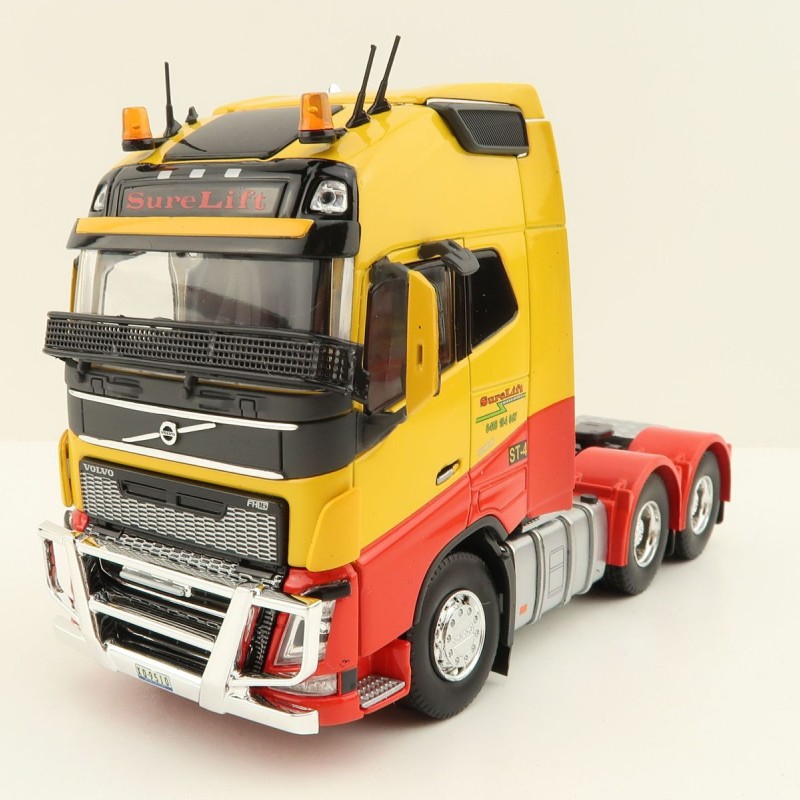 Tekno 82953 - Volvo FH04 Globetrotter XL 6x4 RHD Truck - Surelift Crane Hire - Scale 1:50