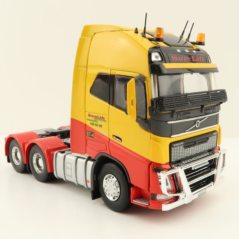 Tekno 82953 - Volvo FH04 Globetrotter XL 6x4 RHD Truck - Surelift Crane Hire - Scale 1:50
