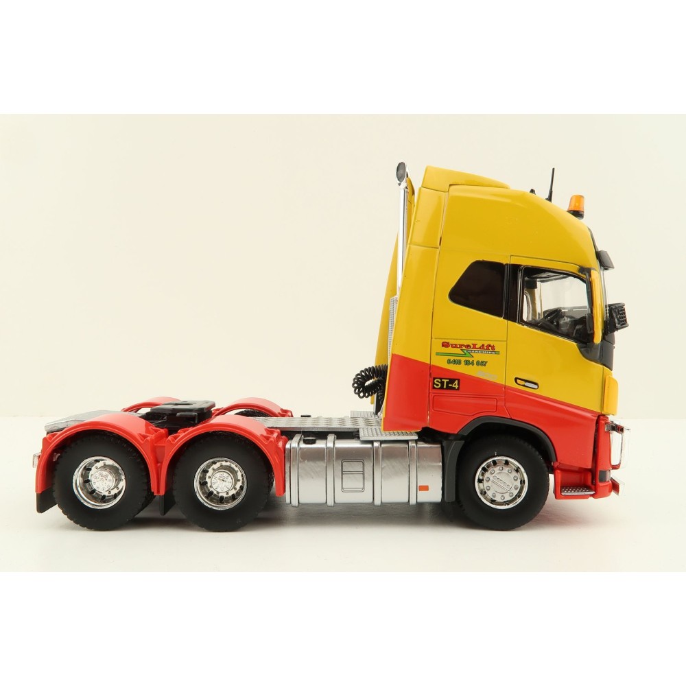 Tekno 82953 - Volvo FH04 Globetrotter XL 6x4 RHD Truck - Surelift Crane Hire - Scale 1:50
