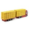 Tekno 83071 - Volvo Globetrotter XL Close & Son Straw Transport RHD - Scale 1:50