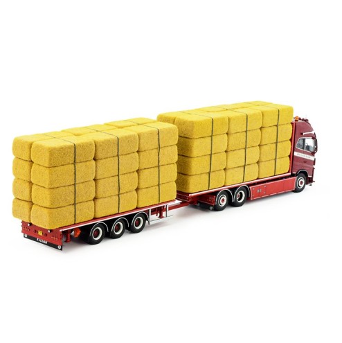 Tekno 83071 - Volvo Globetrotter XL Close & Son Straw Transport RHD - Scale 1:50