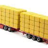 Tekno 83071 - Volvo Globetrotter XL Close & Son Straw Transport RHD - Scale 1:50