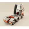 Tekno 83199 - Volvo FH04 Globetrotter XL 6x4 Down Under Silver / Red - Scale 1:50