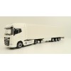 Tekno 83515 - DAF XG+ Truck with Semi 3-axle Reefer Trailer White - Scale 1:87