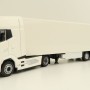 Tekno 83515 - DAF XG+ Truck with Semi 3-axle Reefer Trailer White - Scale 1:87