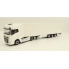 Tekno 83515 - DAF XG+ Truck with Semi 3-axle Reefer Trailer White - Scale 1:87