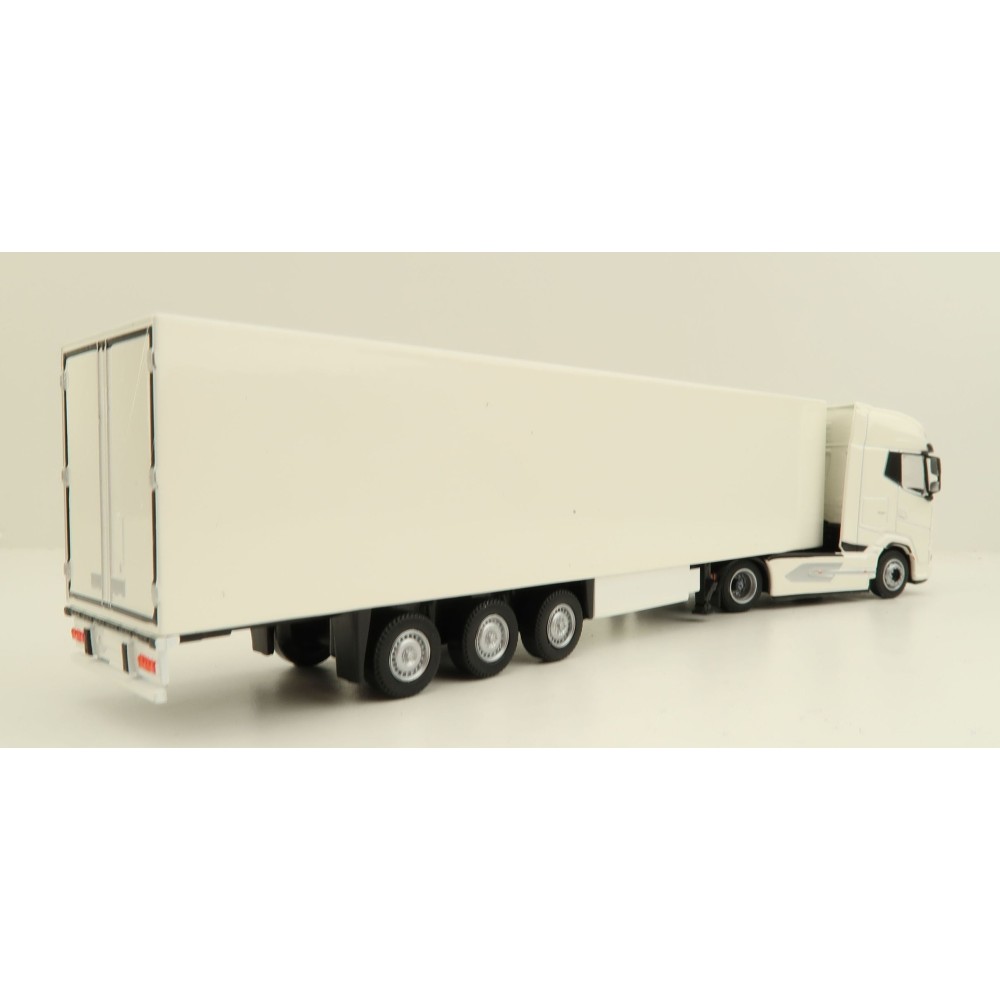 Tekno 83515 - DAF XG+ Truck with Semi 3-axle Reefer Trailer White - Scale 1:87
