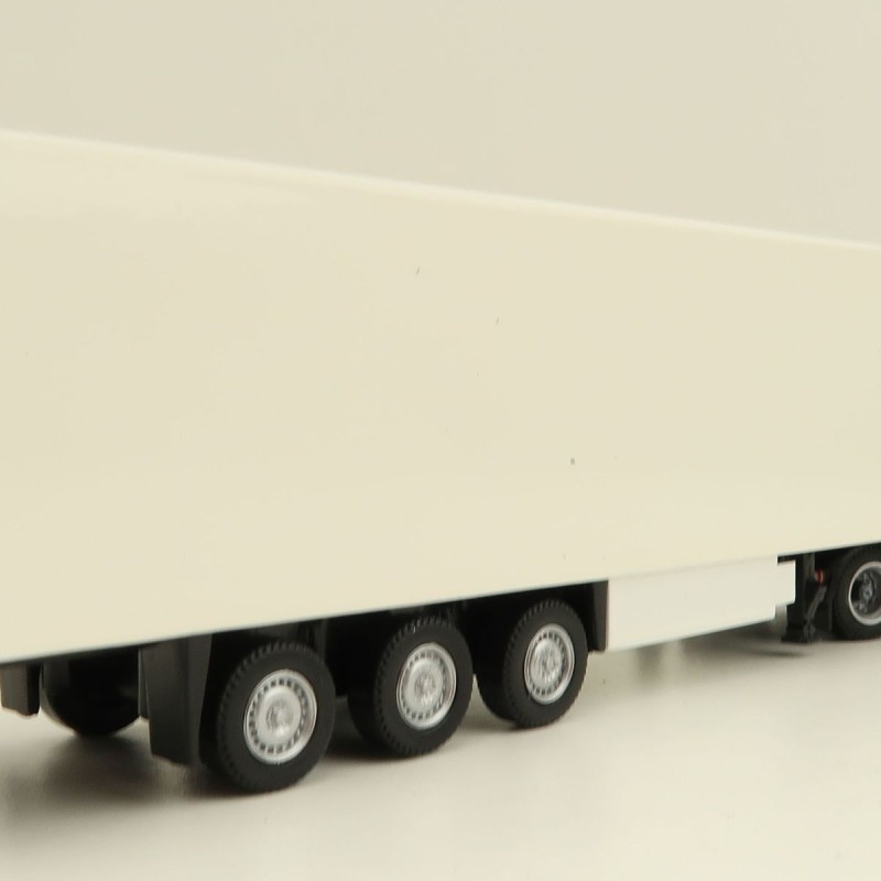 Tekno 83515 - DAF XG+ Truck with Semi 3-axle Reefer Trailer White - Scale 1:87