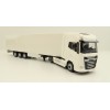 Tekno 83515 - DAF XG+ Truck with Semi 3-axle Reefer Trailer White - Scale 1:87