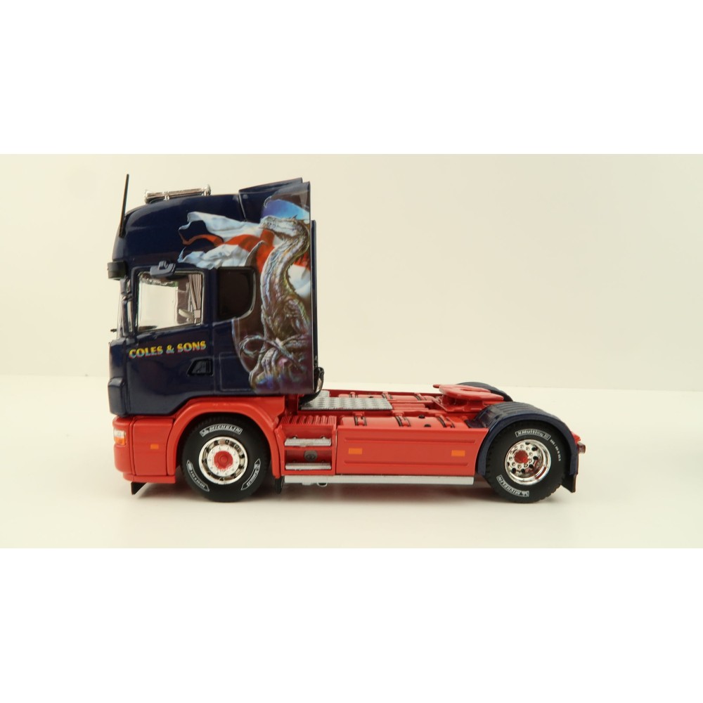 Tekno 84101 - Scania NG S-Serie Highline 4x2 & Scania 4-Serie Topline Truck - Twin Pack - Coles & Sons - Scale 1:50