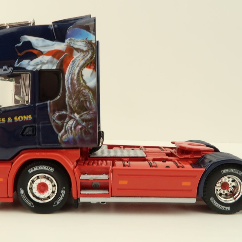Tekno 84101 - Scania NG S-Serie Highline 4x2 & Scania 4-Serie Topline Truck - Twin Pack - Coles & Sons - Scale 1:50