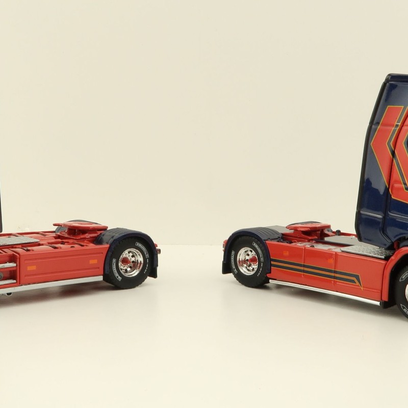 Tekno 84101 - Scania NG S-Serie Highline 4x2 & Scania 4-Serie Topline Truck - Twin Pack - Coles & Sons - Scale 1:50