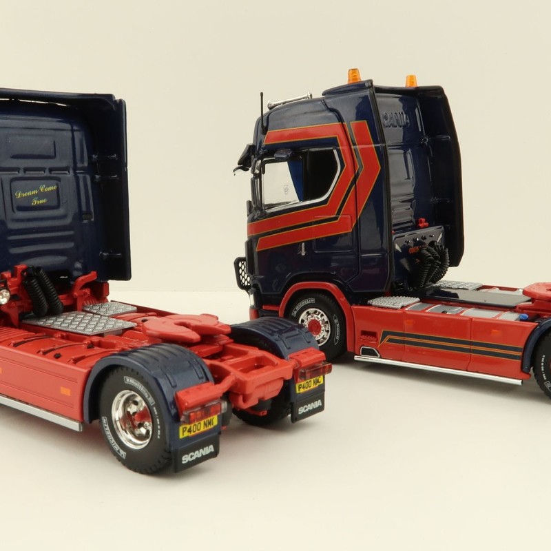 Tekno 84101 - Scania NG S-Serie Highline 4x2 & Scania 4-Serie Topline Truck - Twin Pack - Coles & Sons - Scale 1:50