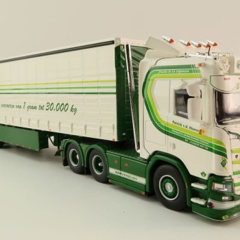 Tekno 85105 - Scania Next Gen R520-V8 6x2 with Box Trailer - Patrick van der Hoeven - Scale 1:50