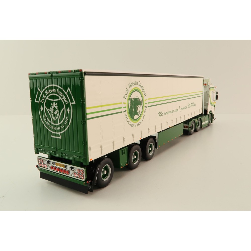 Tekno 85105 - Scania Next Gen R520-V8 6x2 with Box Trailer - Patrick van der Hoeven - Scale 1:50