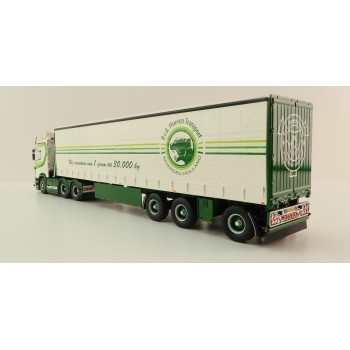 Tekno 85105 - Scania Next Gen R520-V8 6x2 with Box Trailer - Patrick van der Hoeven - Scale 1:50