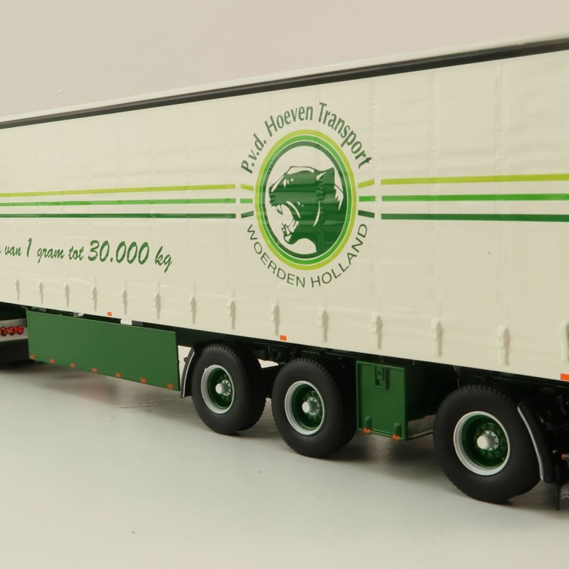 Tekno 85105 - Scania Next Gen R520-V8 6x2 with Box Trailer - Patrick van der Hoeven - Scale 1:50
