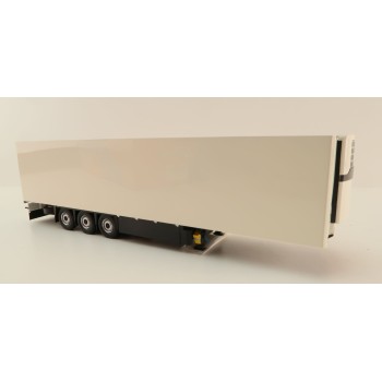Tekno 85238-2 - Semi 3-axle Box Reefer Trailer White Thermo King - Scale 1:50