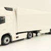 Tekno 85271 - Volvo FH05 Truck with Semi 3-axle Box trailer White - Scale 1:87