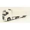Tekno 85271 - Volvo FH05 Truck with Semi 3-axle Box trailer White - Scale 1:87