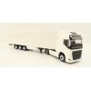 Tekno 85271 - Volvo FH05 Truck with Semi 3-axle Box trailer White - Scale 1:87