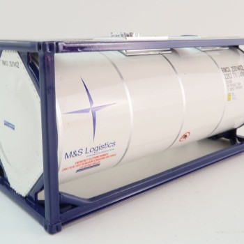 Tekno 85805 20ft Tank Shipping Container M&S Logistics - Scale 1:50