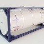 Tekno 85805 20ft Tank Shipping Container M&S Logistics - Scale 1:50