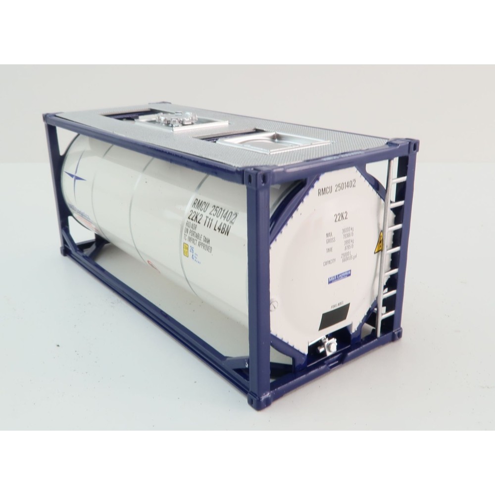 Tekno 85805 20ft Tank Shipping Container M&S Logistics - Scale 1:50