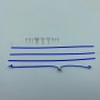 Tekno Parts 78822 4x Loading Ratchet Straps Blue Kit - Scale 1:50