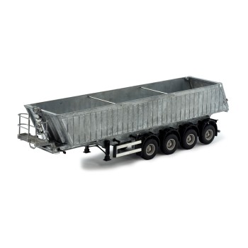 Tekno Parts 84063 4-axle Semi Tipper Trailer Model Kit - Scale 1:50