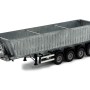 Tekno Parts 84063 4-axle Semi Tipper Trailer Model Kit - Scale 1:50