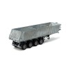 Tekno Parts 84063 4-axle Semi Tipper Trailer Model Kit - Scale 1:50