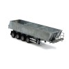 Tekno Parts 84063 4-axle Semi Tipper Trailer Model Kit - Scale 1:50