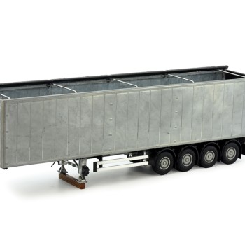 Tekno Parts 85003 4-axle Walking Floor Trailer Kit - Scale 1:50