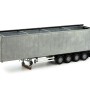 Tekno Parts 85003 4-axle Walking Floor Trailer Kit - Scale 1:50