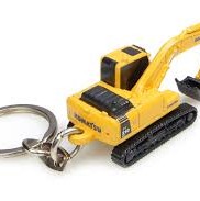 Universal Hobbies UH5523 Komatsu PC 210LC Excavator Diecast Keyring