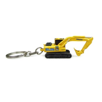 Universal Hobbies UH5853 Komatsu HB205 Hybrid Excavator Diecast Keyring
