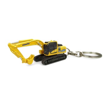 Universal Hobbies UH5853 Komatsu HB205 Hybrid Excavator Diecast Keyring