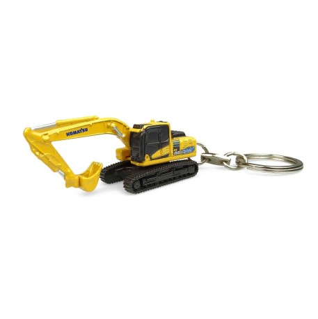 Universal Hobbies UH5853 Komatsu HB205 Hybrid Excavator Diecast Keyring